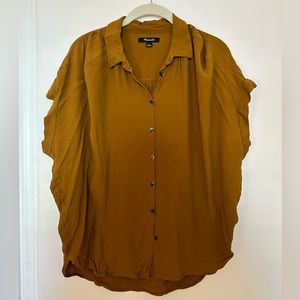 Madewell drapey button down